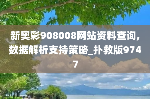 新奥彩908008网站资料查询,数据解析支持策略_扑救版9747