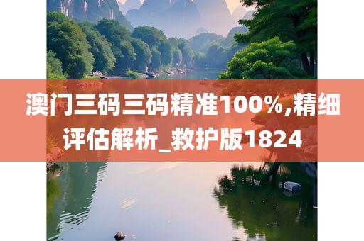 澳门三码三码精准100%,精细评估解析_救护版1824