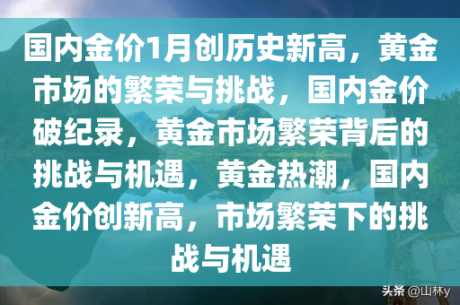 国内金价1月创历史新高，黄金市场的繁荣与挑战，国内金价破纪录，黄金市场繁荣背后的挑战与机遇，黄金热潮，国内金价创新高，市场繁荣下的挑战与机遇