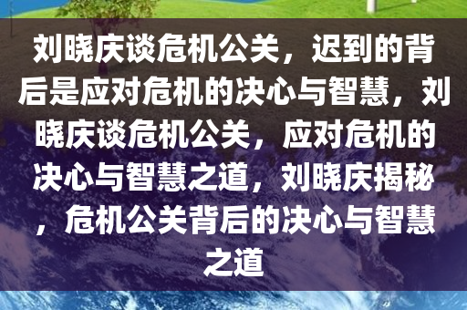 刘晓庆谈危机公关，迟到的背后是应对危机的决心与智慧，刘晓庆谈危机公关，应对危机的决心与智慧之道，刘晓庆揭秘，危机公关背后的决心与智慧之道