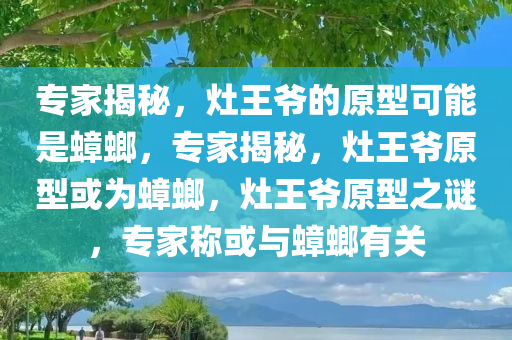 专家揭秘，灶王爷的原型可能是蟑螂，专家揭秘，灶王爷原型或为蟑螂，灶王爷原型之谜，专家称或与蟑螂有关