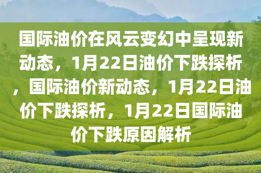 国际油价在风云变幻中呈现新动态，1月22日油价下跌探析，国际油价新动态，1月22日油价下跌探析，1月22日国际油价下跌原因解析