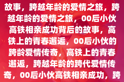 00后小伙高铁相亲成功 女方大13岁