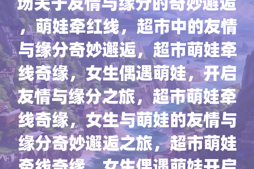 女生逛超市偶遇萌娃牵红线，一场关于友情与缘分的奇妙邂逅，萌娃牵红线，超市中的友情与缘分奇妙邂逅，超市萌娃牵线奇缘，女生偶遇萌娃，开启友情与缘分之旅，超市萌娃牵线奇缘，女生与萌娃的友情与缘分奇妙邂逅之旅，超市萌娃牵线奇缘，女生偶遇萌娃开启友情缘分之旅