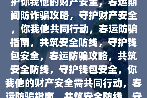 春运期间谨防诈骗套路——保护你我他的财产安全，春运期间防诈骗攻略，守护财产安全，你我他共同行动，春运防骗指南，共筑安全防线，守护钱包安全，春运防骗攻略，共筑安全防线，守护钱包安全，你我他的财产安全需共同行动，春运防骗指南，共筑安全防线，守护钱包安全你我他