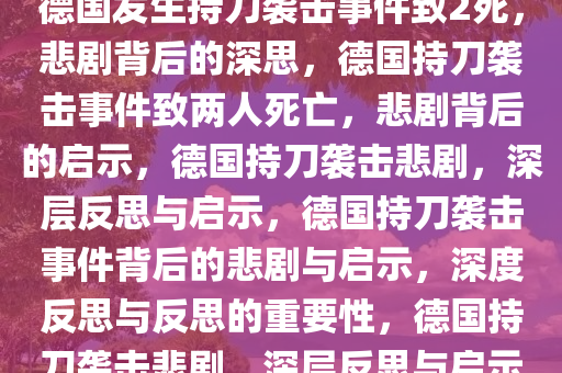 德国发生持刀袭击事件致2死，悲剧背后的深思，德国持刀袭击事件致两人死亡，悲剧背后的启示，德国持刀袭击悲剧，深层反思与启示，德国持刀袭击事件背后的悲剧与启示，深度反思与反思的重要性，德国持刀袭击悲剧，深层反思与启示