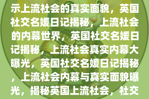 英国社交名媛日记曝光——揭示上流社会的真实面貌，英国社交名媛日记揭秘，上流社会的内幕世界，英国社交名媛日记揭秘，上流社会真实内幕大曝光，英国社交名媛日记揭秘，上流社会内幕与真实面貌曝光，揭秘英国上流社会，社交名媛日记揭露真实内幕