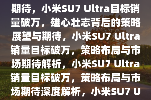 小米SU7 Ultra全年销量目标1万辆，雄心壮志背后的策略与期待，小米SU7 Ultra目标销量破万，雄心壮志背后的策略展望与期待，小米SU7 Ultra销量目标破万，策略布局与市场期待解析，小米SU7 Ultra销量目标破万，策略布局与市场期待深度解析，小米SU7 Ultra销量目标破万，策略布局与市场期待深度解读