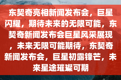 东契奇亮相新闻发布会，巨星闪耀，期待未来的无限可能，东契奇新闻发布会巨星风采展现，未来无限可能期待，东契奇新闻发布会，巨星初露锋芒，未来星途璀璨可期