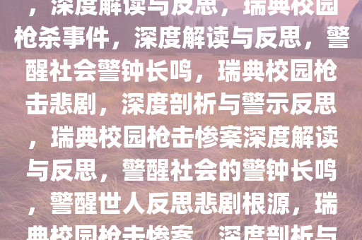 男子在瑞典校园枪杀11人事件，深度解读与反思，瑞典校园枪杀事件，深度解读与反思，警醒社会警钟长鸣，瑞典校园枪击悲剧，深度剖析与警示反思，瑞典校园枪击惨案深度解读与反思，警醒社会的警钟长鸣，警醒世人反思悲剧根源，瑞典校园枪击惨案，深度剖析与警世反思