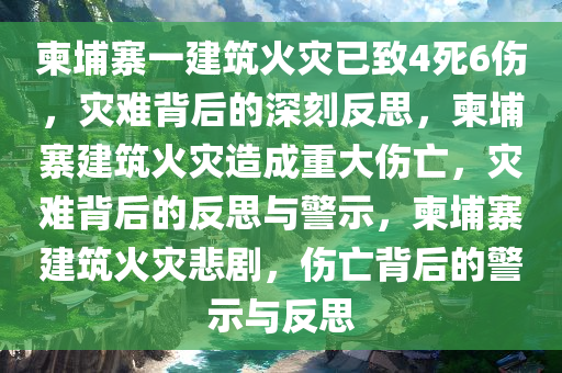 柬埔寨一建筑火灾已致4死6伤，灾难背后的深刻反思，柬埔寨建筑火灾造成重大伤亡，灾难背后的反思与警示，柬埔寨建筑火灾悲剧，伤亡背后的警示与反思