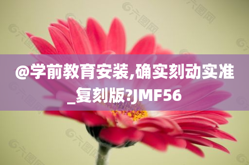 @学前教育安装,确实刻动实准_复刻版?JMF56