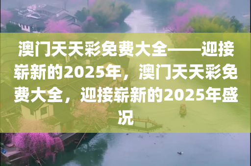 澳门天天彩免费大全——迎接崭新的2025年，澳门天天彩免费大全，迎接崭新的2025年盛况