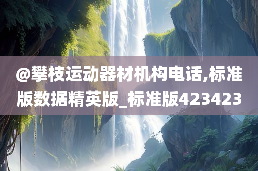 @攀枝运动器材机构电话,标准版数据精英版_标准版423423