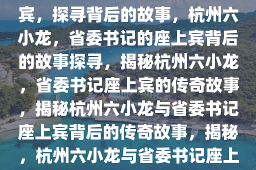 杭州六小龙成省委书记座上宾