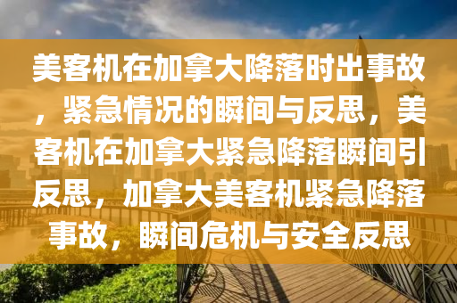 美客机在加拿大降落时出事故，紧急情况的瞬间与反思，美客机在加拿大紧急降落瞬间引反思，加拿大美客机紧急降落事故，瞬间危机与安全反思