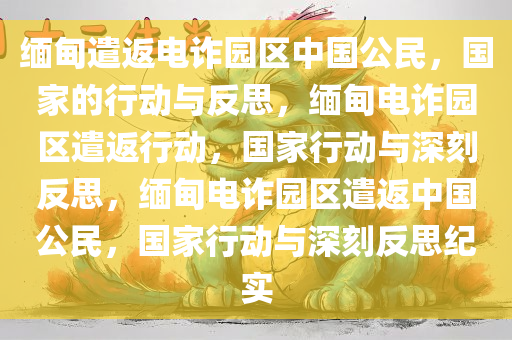 缅甸遣返电诈园区中国公民，国家的行动与反思，缅甸电诈园区遣返行动，国家行动与深刻反思，缅甸电诈园区遣返中国公民，国家行动与深刻反思纪实