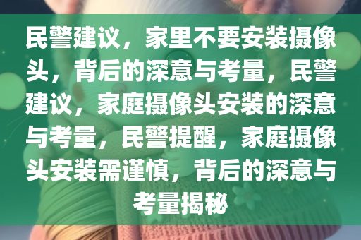 民警建议，家里不要安装摄像头，背后的深意与考量，民警建议，家庭摄像头安装的深意与考量，民警提醒，家庭摄像头安装需谨慎，背后的深意与考量揭秘