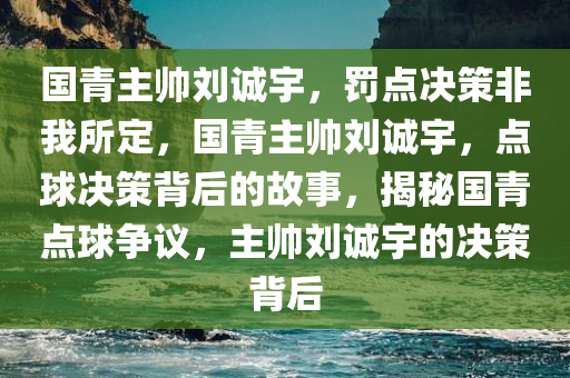 国青主帅刘诚宇，罚点决策非我所定，国青主帅刘诚宇，点球决策背后的故事，揭秘国青点球争议，主帅刘诚宇的决策背后