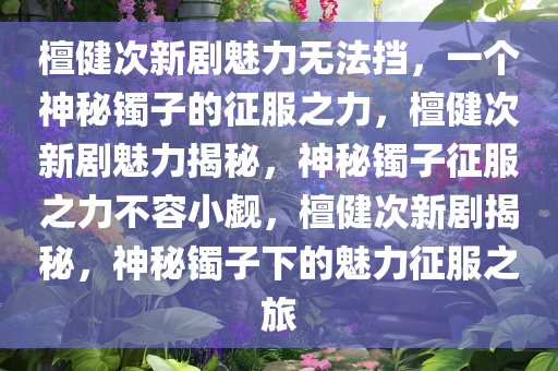 檀健次新剧魅力无法挡，一个神秘镯子的征服之力，檀健次新剧魅力揭秘，神秘镯子征服之力不容小觑，檀健次新剧揭秘，神秘镯子下的魅力征服之旅