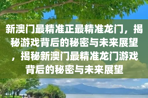 新澳门最精准正最精准龙门，揭秘游戏背后的秘密与未来展望，揭秘新澳门最精准龙门游戏背后的秘密与未来展望