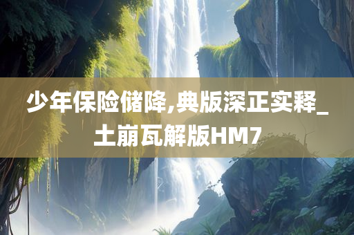 少年保险储降,典版深正实释_土崩瓦解版HM7