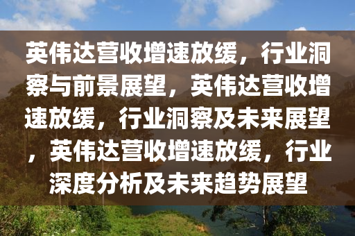 英伟达营收增速放缓，行业洞察与前景展望，英伟达营收增速放缓，行业洞察及未来展望，英伟达营收增速放缓，行业深度分析及未来趋势展望