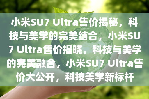 小米SU7 Ultra售价揭秘，科技与美学的完美结合，小米SU7 Ultra售价揭晓，科技与美学的完美融合，小米SU7 Ultra售价大公开，科技美学新标杆