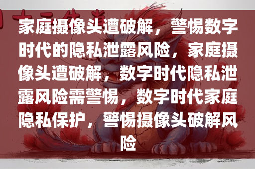 家庭摄像头遭破解，警惕数字时代的隐私泄露风险，家庭摄像头遭破解，数字时代隐私泄露风险需警惕，数字时代家庭隐私保护，警惕摄像头破解风险