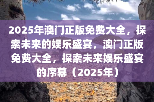 2025年澳门正版免费大全，探索未来的娱乐盛宴，澳门正版免费大全，探索未来娱乐盛宴的序幕（2025年）