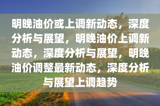 明晚油价或上调新动态，深度分析与展望，明晚油价上调新动态，深度分析与展望，明晚油价调整最新动态，深度分析与展望上调趋势