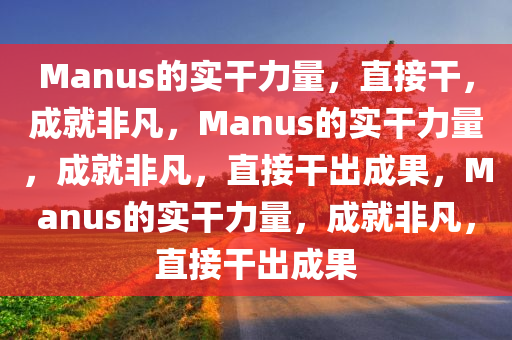 Manus的实干力量，直接干，成就非凡，Manus的实干力量，成就非凡，直接干出成果，Manus的实干力量，成就非凡，直接干出成果