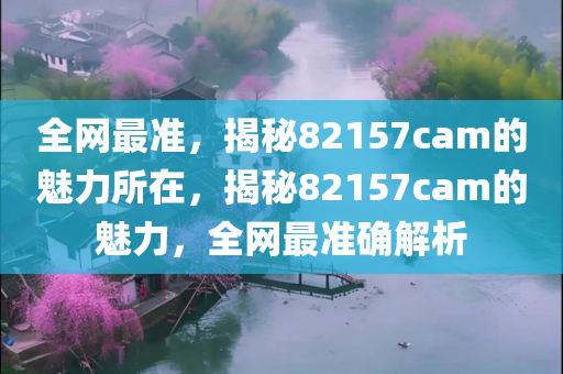 全网最准，揭秘82157cam的魅力所在，揭秘82157cam的魅力，全网最准确解析