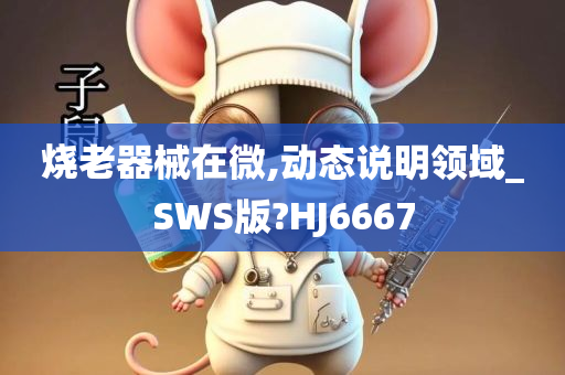 烧老器械在微,动态说明领域_SWS版?HJ6667