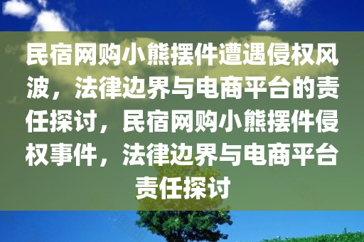 民宿网购小熊摆件遭遇侵权风波，法律边界与电商平台的责任探讨，民宿网购小熊摆件侵权事件，法律边界与电商平台责任探讨