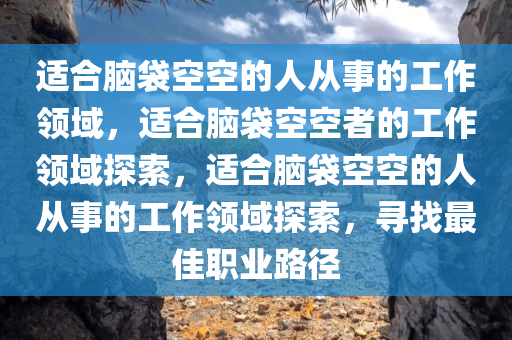 适合脑袋空空的人从事的工作领域，适合脑袋空空者的工作领域探索，适合脑袋空空的人从事的工作领域探索，寻找最佳职业路径