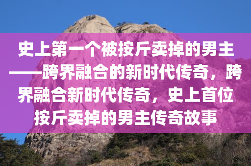 史上第一个被按斤卖掉的男主——跨界融合的新时代传奇，跨界融合新时代传奇，史上首位按斤卖掉的男主传奇故事