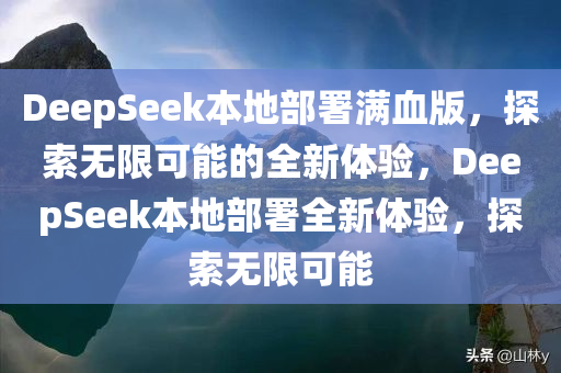 DeepSeek本地部署满血版，探索无限可能的全新体验，DeepSeek本地部署全新体验，探索无限可能