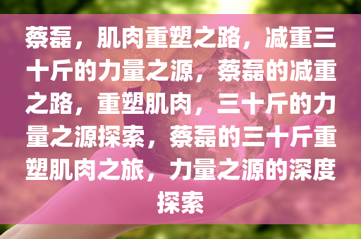 蔡磊，肌肉重塑之路，减重三十斤的力量之源，蔡磊的减重之路，重塑肌肉，三十斤的力量之源探索，蔡磊的三十斤重塑肌肉之旅，力量之源的深度探索