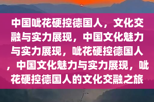 中国呲花硬控德国人，文化交融与实力展现，中国文化魅力与实力展现，呲花硬控德国人，中国文化魅力与实力展现，呲花硬控德国人的文化交融之旅