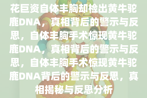 花巨资自体丰胸却检出黄牛驼鹿DNA，真相背后的警示与反思，自体丰胸手术惊现黄牛驼鹿DNA，真相背后的警示与反思，自体丰胸手术惊现黄牛驼鹿DNA背后的警示与反思，真相揭秘与反思分析