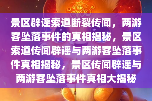 景区辟谣索道断裂传闻，两游客坠落事件的真相揭秘，景区索道传闻辟谣与两游客坠落事件真相揭秘，景区传闻辟谣与两游客坠落事件真相大揭秘