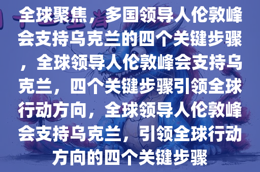 全球聚焦，多国领导人伦敦峰会支持乌克兰的四个关键步骤，全球领导人伦敦峰会支持乌克兰，四个关键步骤引领全球行动方向，全球领导人伦敦峰会支持乌克兰，引领全球行动方向的四个关键步骤