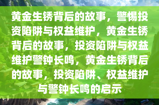 黄金生锈背后的故事，警惕投资陷阱与权益维护，黄金生锈背后的故事，投资陷阱与权益维护警钟长鸣，黄金生锈背后的故事，投资陷阱、权益维护与警钟长鸣的启示