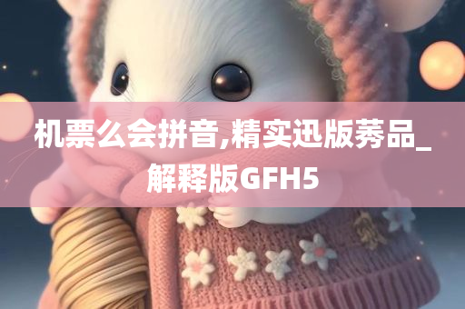 机票么会拼音,精实迅版莠品_解释版GFH5