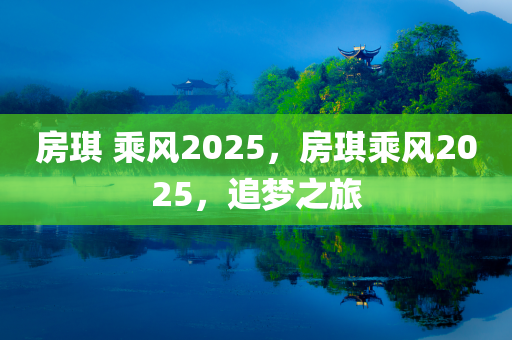 房琪 乘风2025，房琪乘风2025，追梦之旅