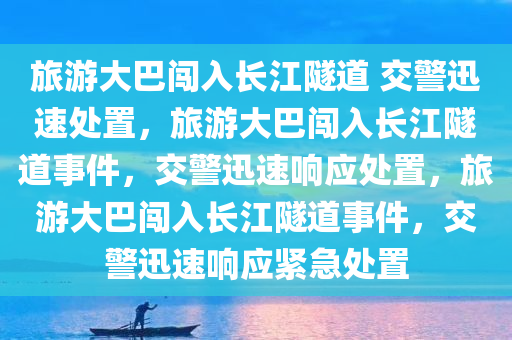 旅游大巴闯入长江隧道 交警迅速处置，旅游大巴闯入长江隧道事件，交警迅速响应处置，旅游大巴闯入长江隧道事件，交警迅速响应紧急处置