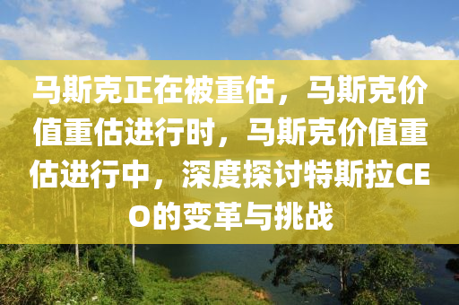 马斯克正在被重估，马斯克价值重估进行时，马斯克价值重估进行中，深度探讨特斯拉CEO的变革与挑战