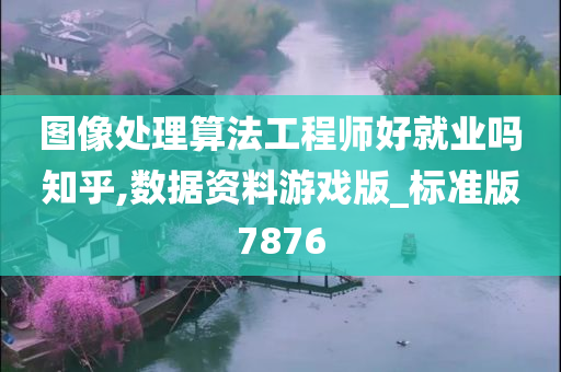 图像处理算法工程师好就业吗知乎,数据资料游戏版_标准版7876