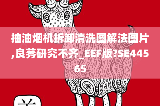 抽油烟机拆卸清洗图解法图片,良莠研究不齐_EEF版?SE44565